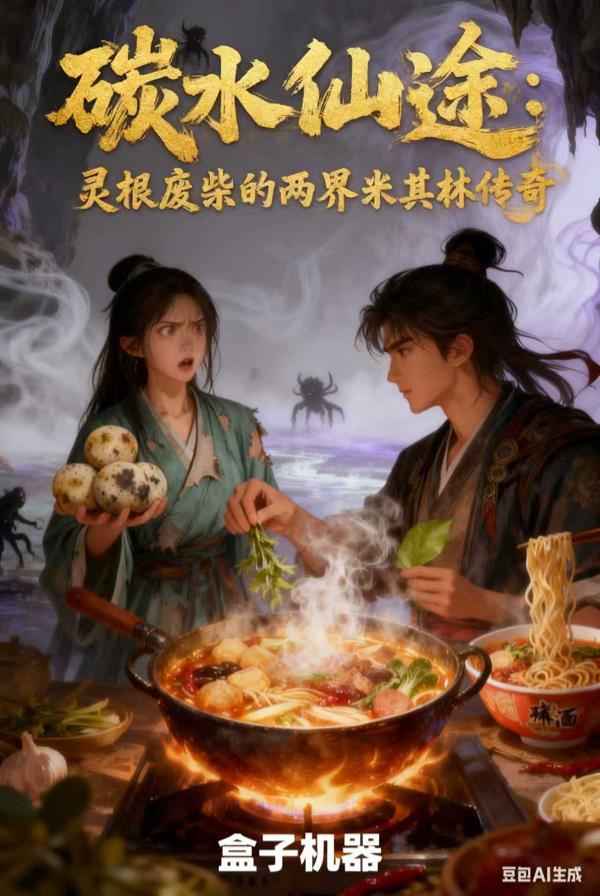 碳水仙途：灵根废柴的两界米其林